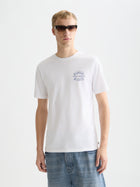 Left Chest Artwork Regular Fit T-Shirt - Bright White