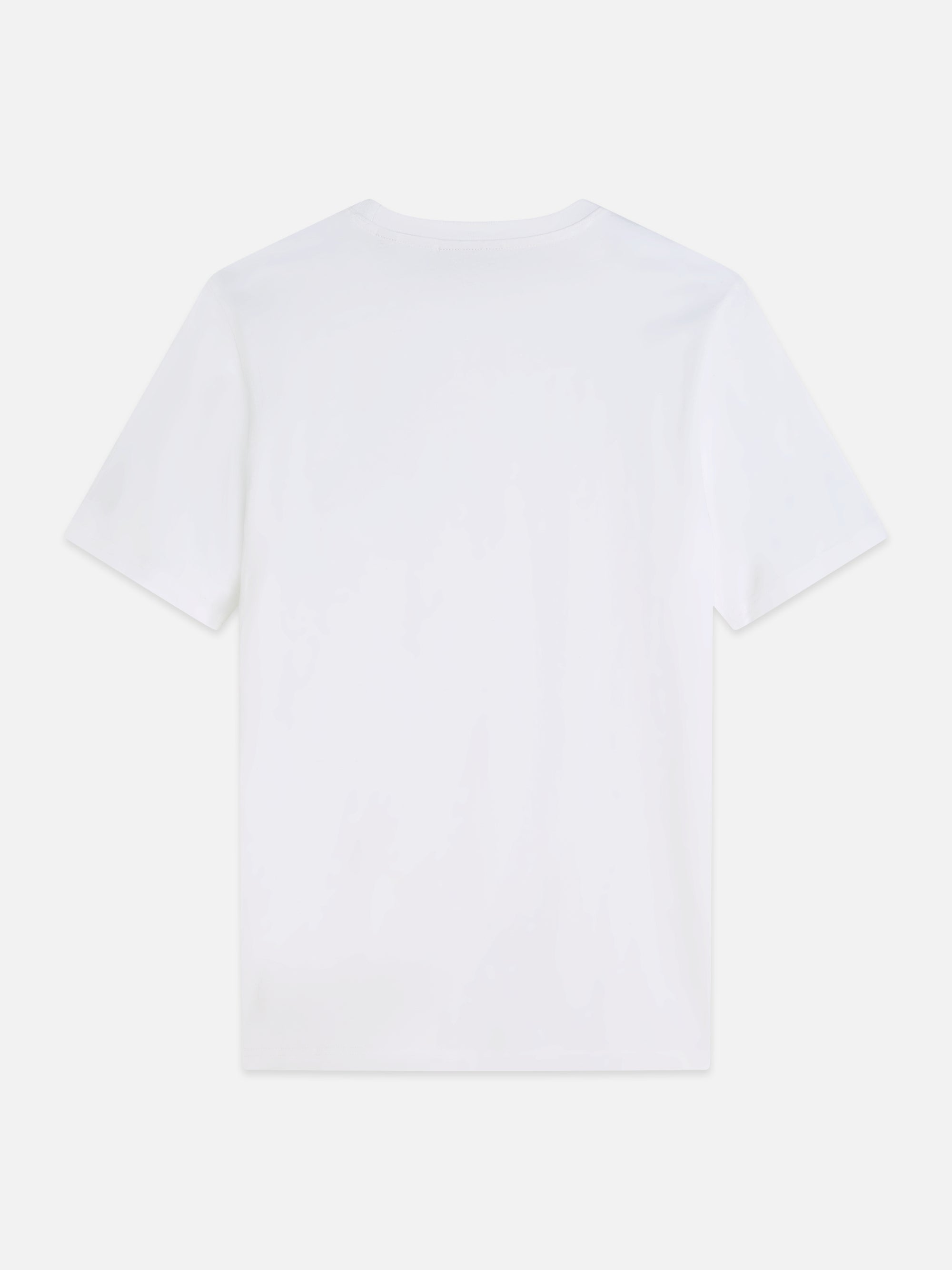 Left Chest Artwork Regular Fit T-Shirt - Bright White