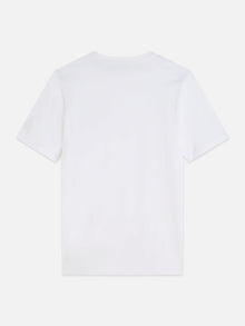Left Chest Artwork Regular Fit T-Shirt - Bright White