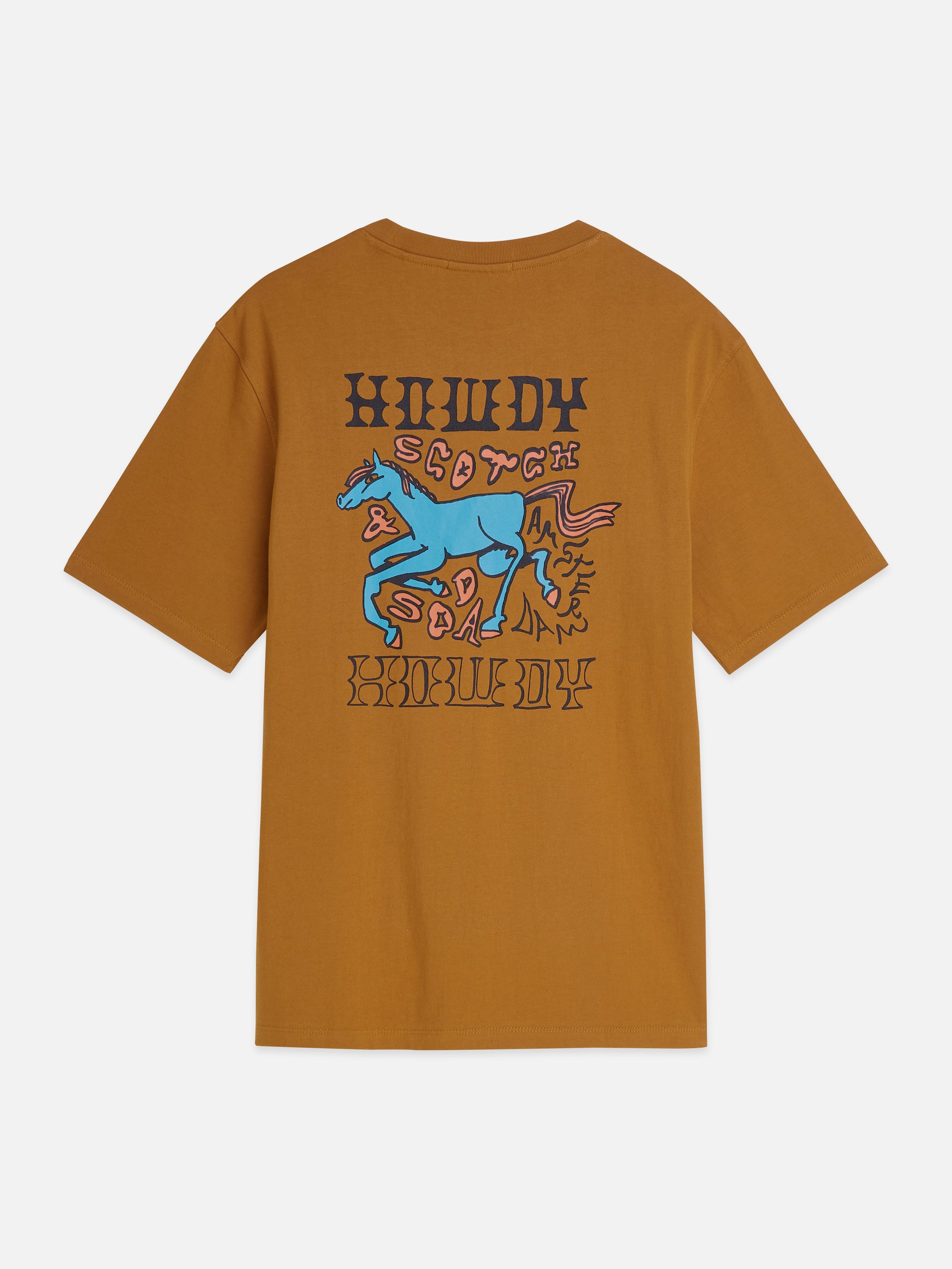 Front And Back Artwork Regular Fit T-Shirt - Cathay Spice