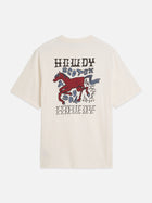 Front And Back Artwork Regular Fit T-Shirt - Eggnog