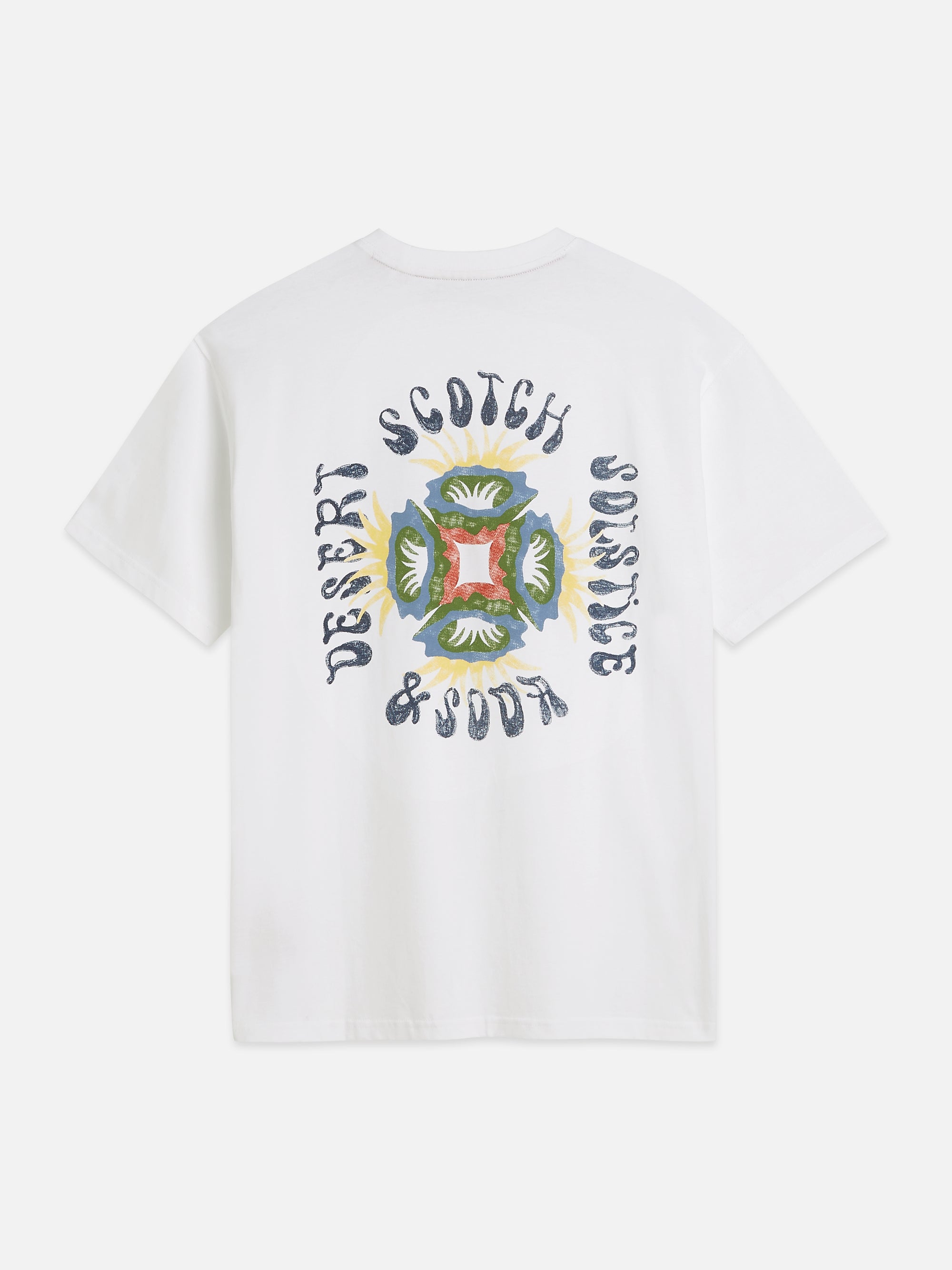 Front And Back Artwork T-Shirt - Bright White