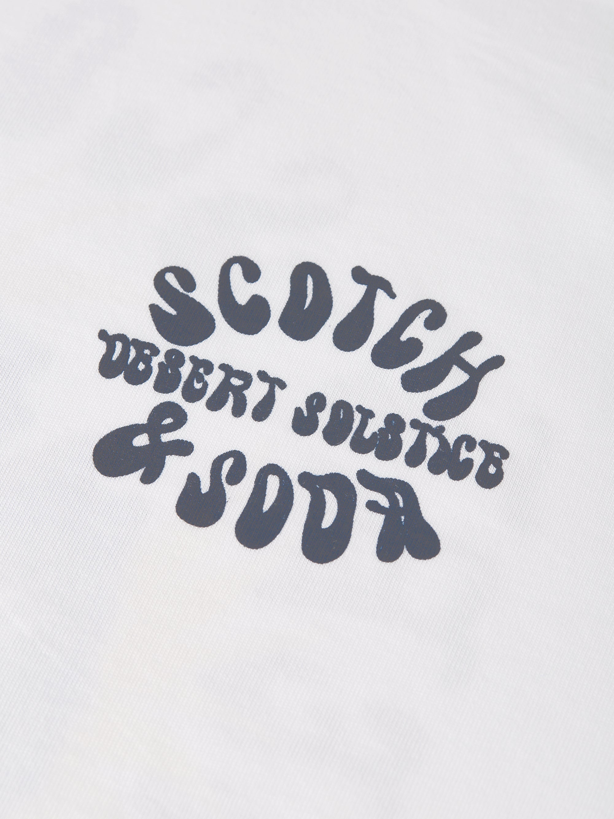Front And Back Artwork T-Shirt - Bright White