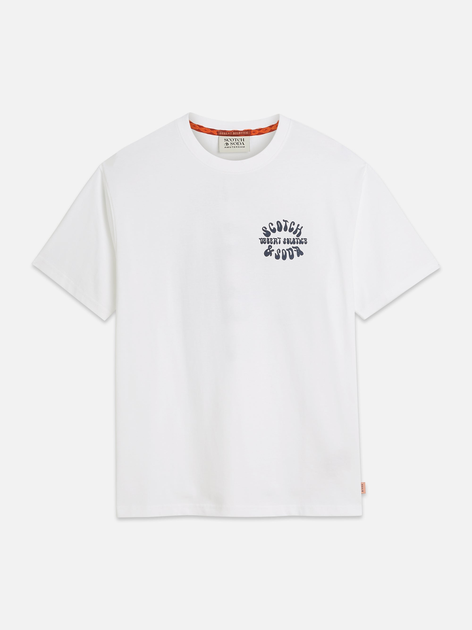 Front And Back Artwork T-Shirt - Bright White