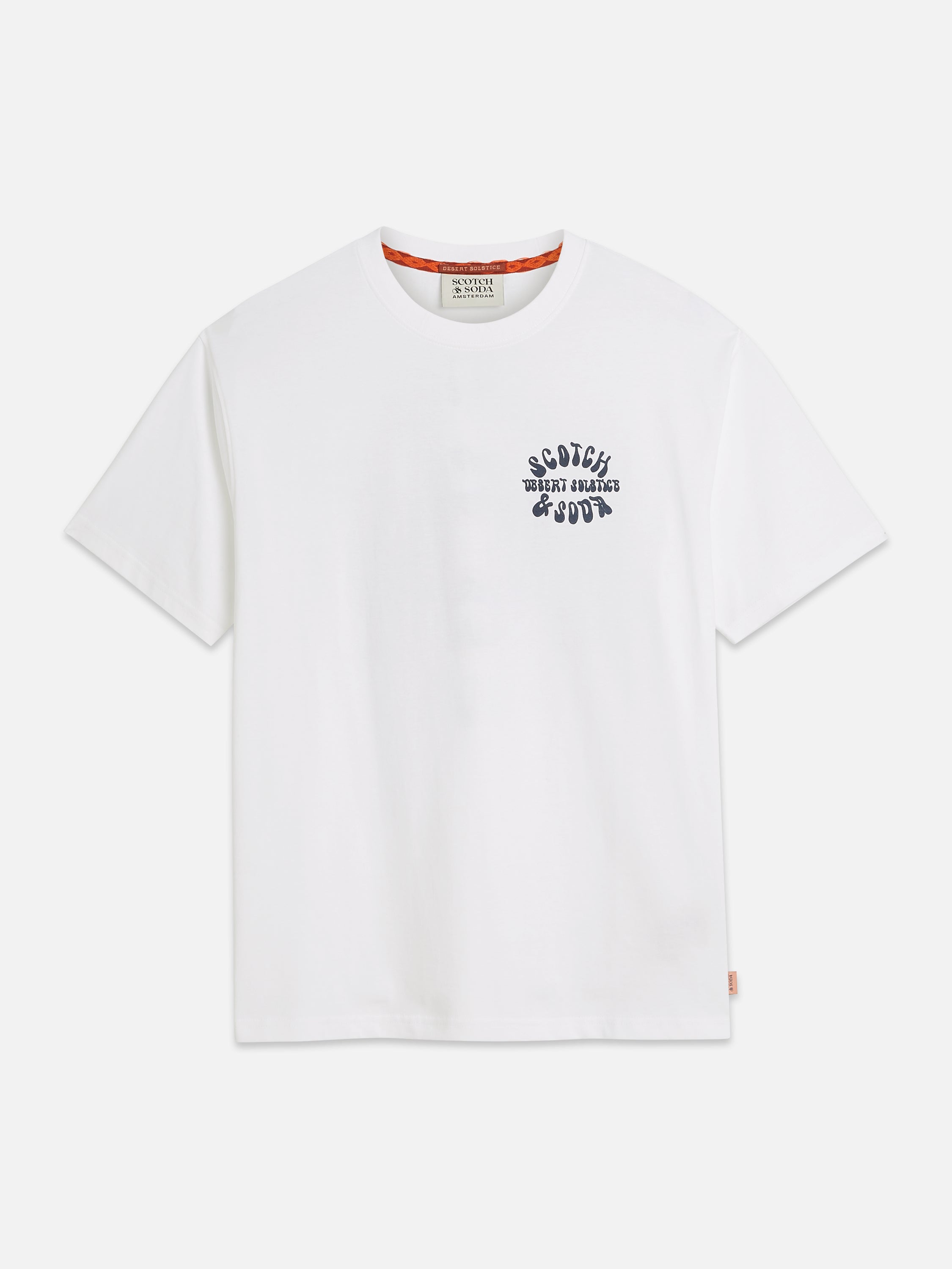 Front And Back Artwork T-Shirt - Bright White