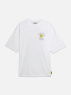 T-shirt ample à motif recto verso - Blanc éclatant