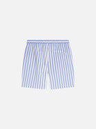 Striped Midlength Swim Shorts - Classic Stripe Infinity