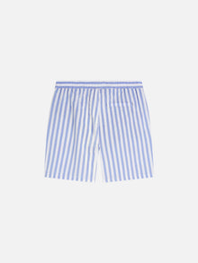 Striped Midlength Swim Shorts - Classic Stripe Infinity
