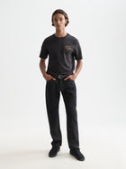 Chest Artwork Regularfit T-Shirt - Meteorite