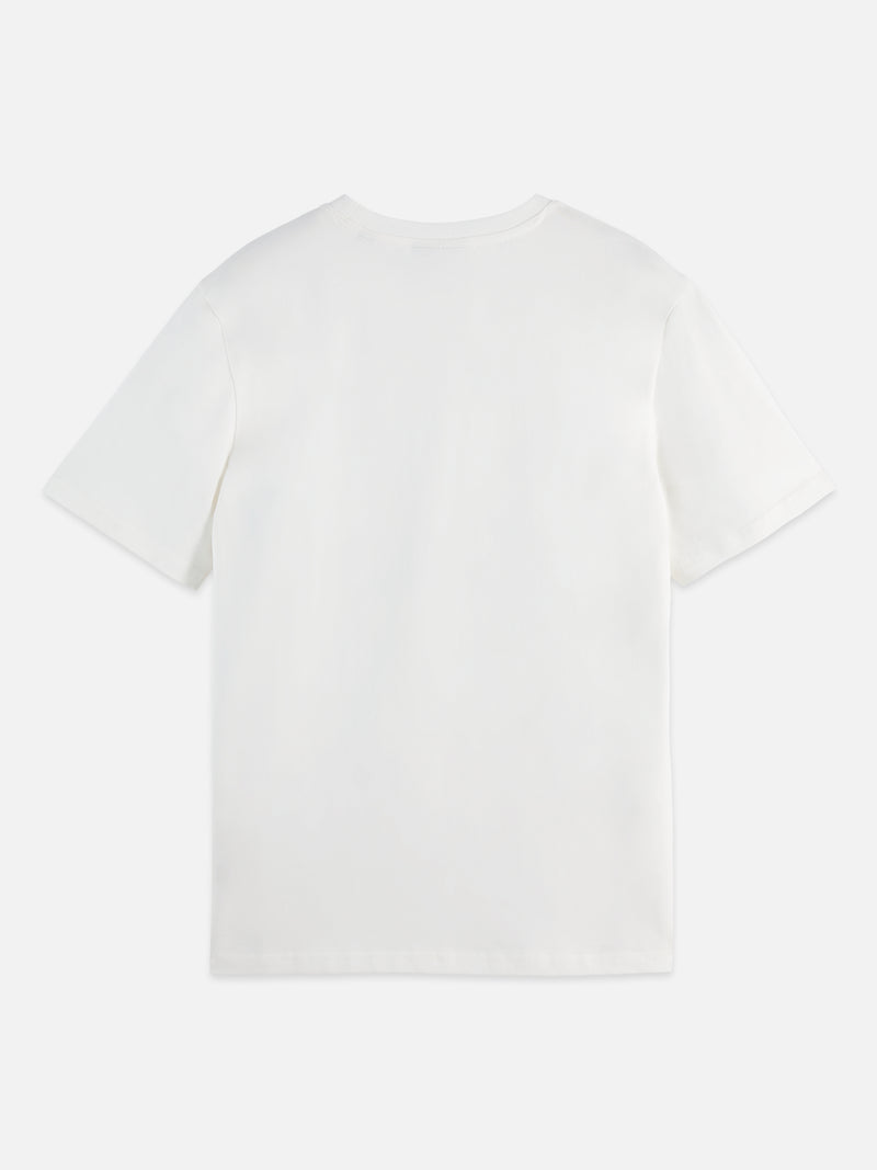 Chest Artwork Regularfit T-Shirt - Bright White