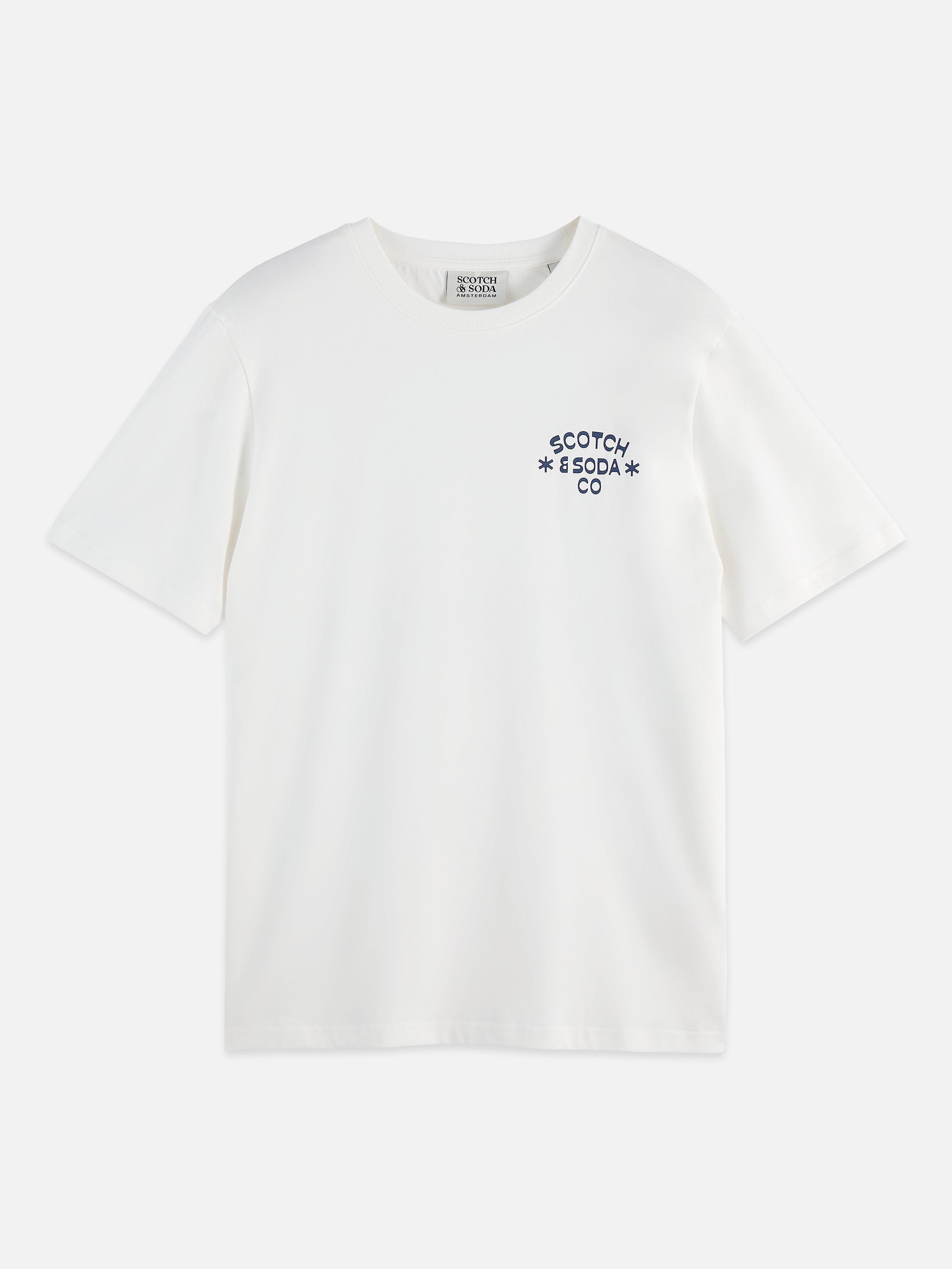 Chest Artwork Regularfit T-Shirt - Bright White