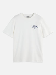 Chest Artwork Regularfit T-Shirt - Bright White