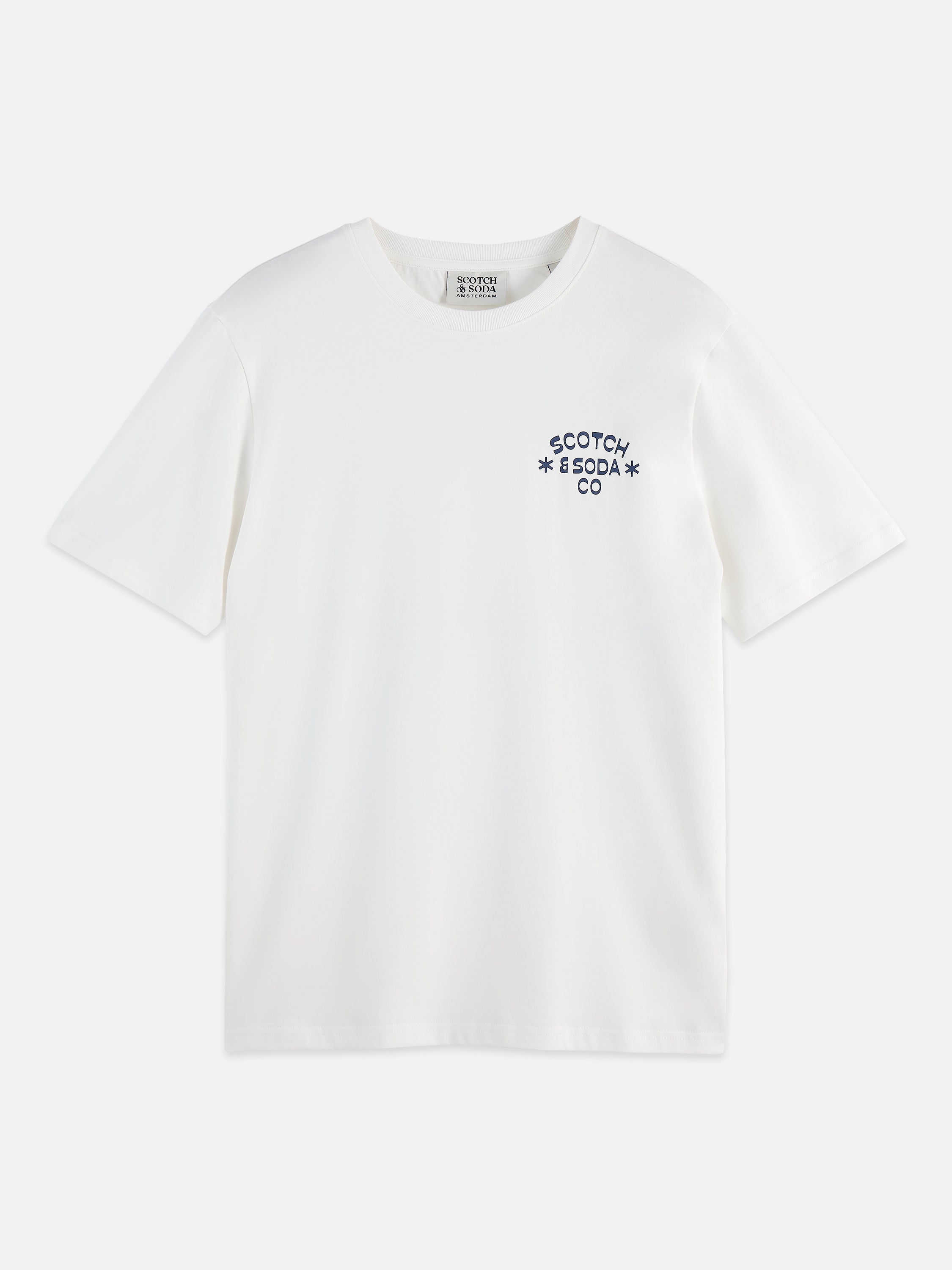 Chest Artwork Regularfit T-Shirt - Bright White