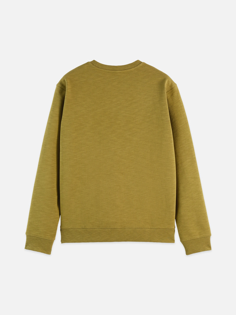 Chest Logo Regularfit Sweater - Green
