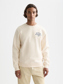 Chest Logo Regularfit Sweatshirt - Eggnog