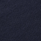 Structured Knitted Regular Fit Polo - Navy