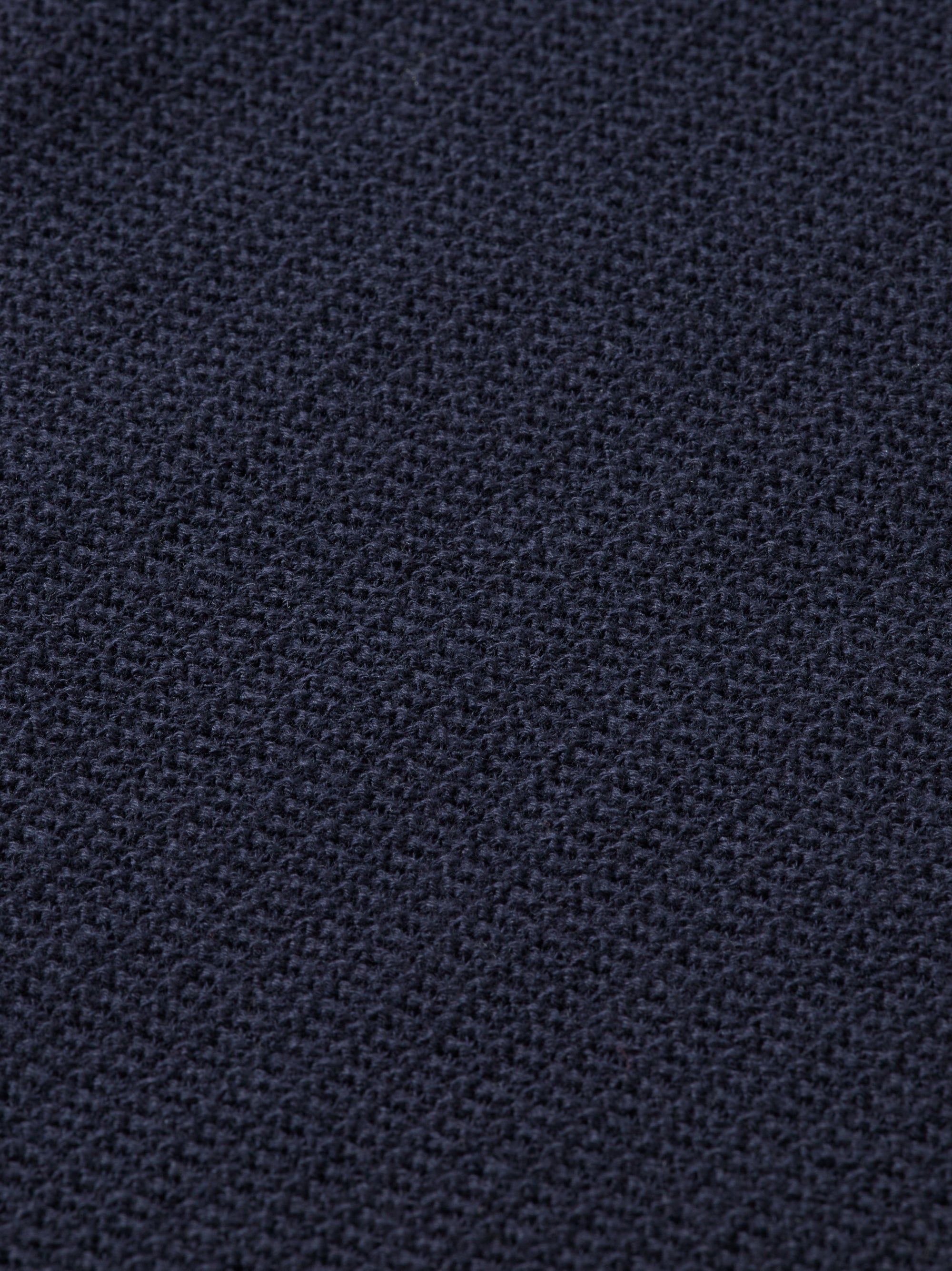 Structured Knitted Regular Fit Polo - Sky Captain