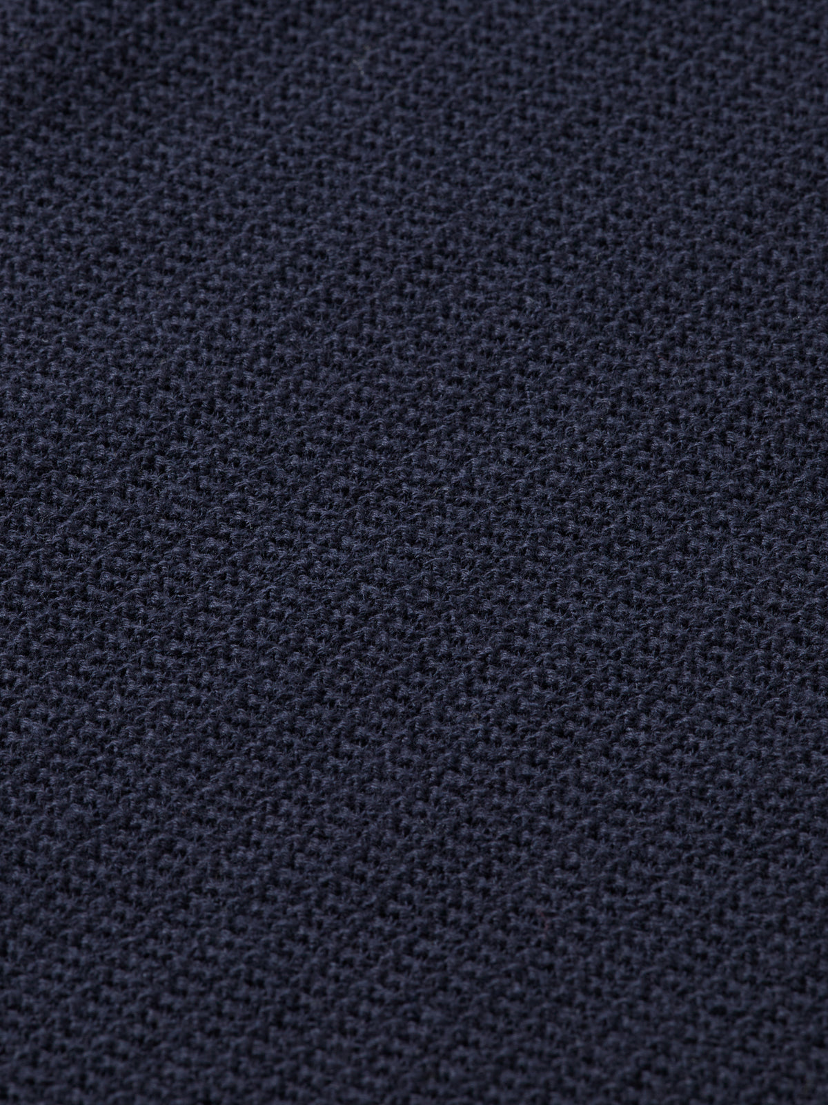 Polo structuré en maille, coupe classique - Bleu marine-5