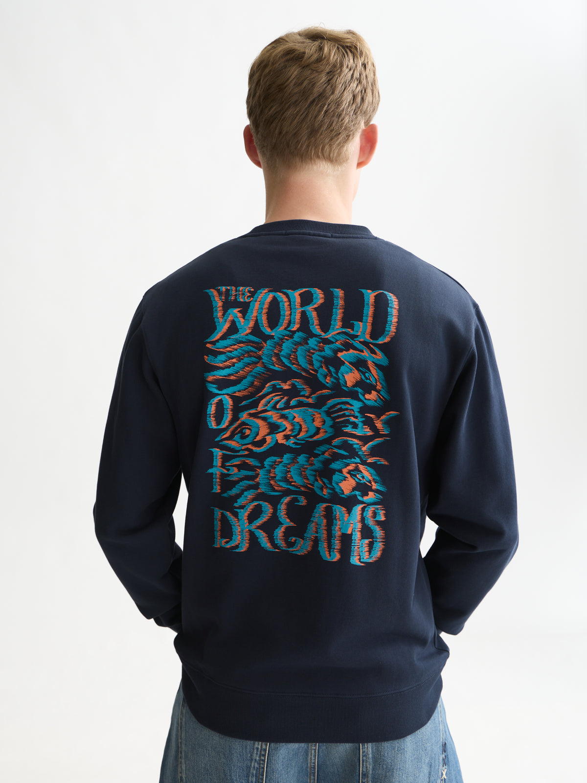 Front And Back Artwork Regular-Fit Sweatshirt WI26 - Sky Captain-2