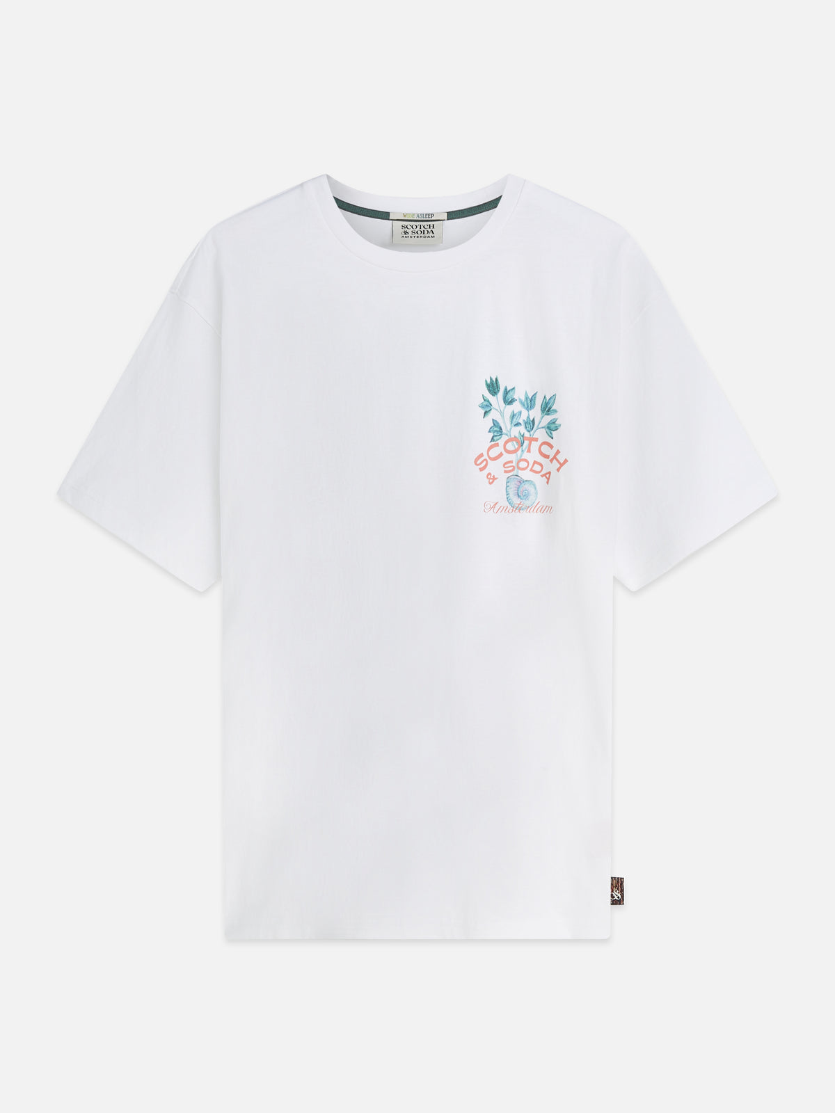 Front And Back Artwork Relaxed-Fit T-Shirt WI26 - Bright White