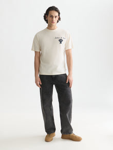 Front And Back Artwork Relaxed Fit T-Shirt - White