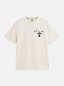 Front And Back Artwork Relaxed Fit T-Shirt - White