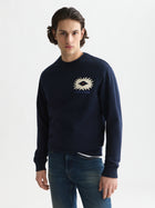 Front And Back Artwork Regular Fit Sweatshirt - Sky Captain