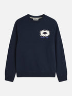 Front And Back Artwork Regular Fit Sweatshirt - Sky Captain