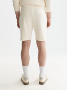Logo Badge Regular Fit Sweatshorts - Eggnog