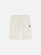 Logo Badge Regular Fit Sweatshorts - Eggnog