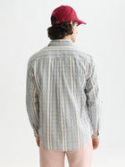 Striped Relaxed Fit Shirt - Ensign Blue Stripe