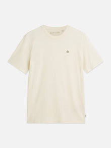 Seasonal Core Chest Logo Regular Fit T-Shirt - Eggnog