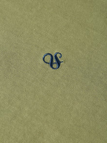 Seasonal Core Chest Logo Regular Fit T-Shirt - Oil Green