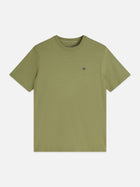 Seasonal Core Chest Logo Regular Fit T-Shirt - Oil Green
