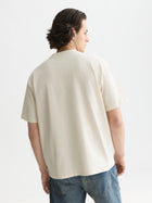 Seasonal Core 3 Crosses Chest Pocket Loose Fit T-Shirt - Eggnog