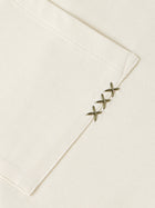 Seasonal Core 3 Crosses Chest Pocket Loose Fit T-Shirt - Eggnog
