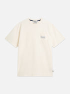 Textured Jacquard Relaxed Fit T-Shirt - Eggnog