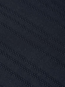 Textured Jacquard Relaxed Fit T-Shirt - Sky Captain