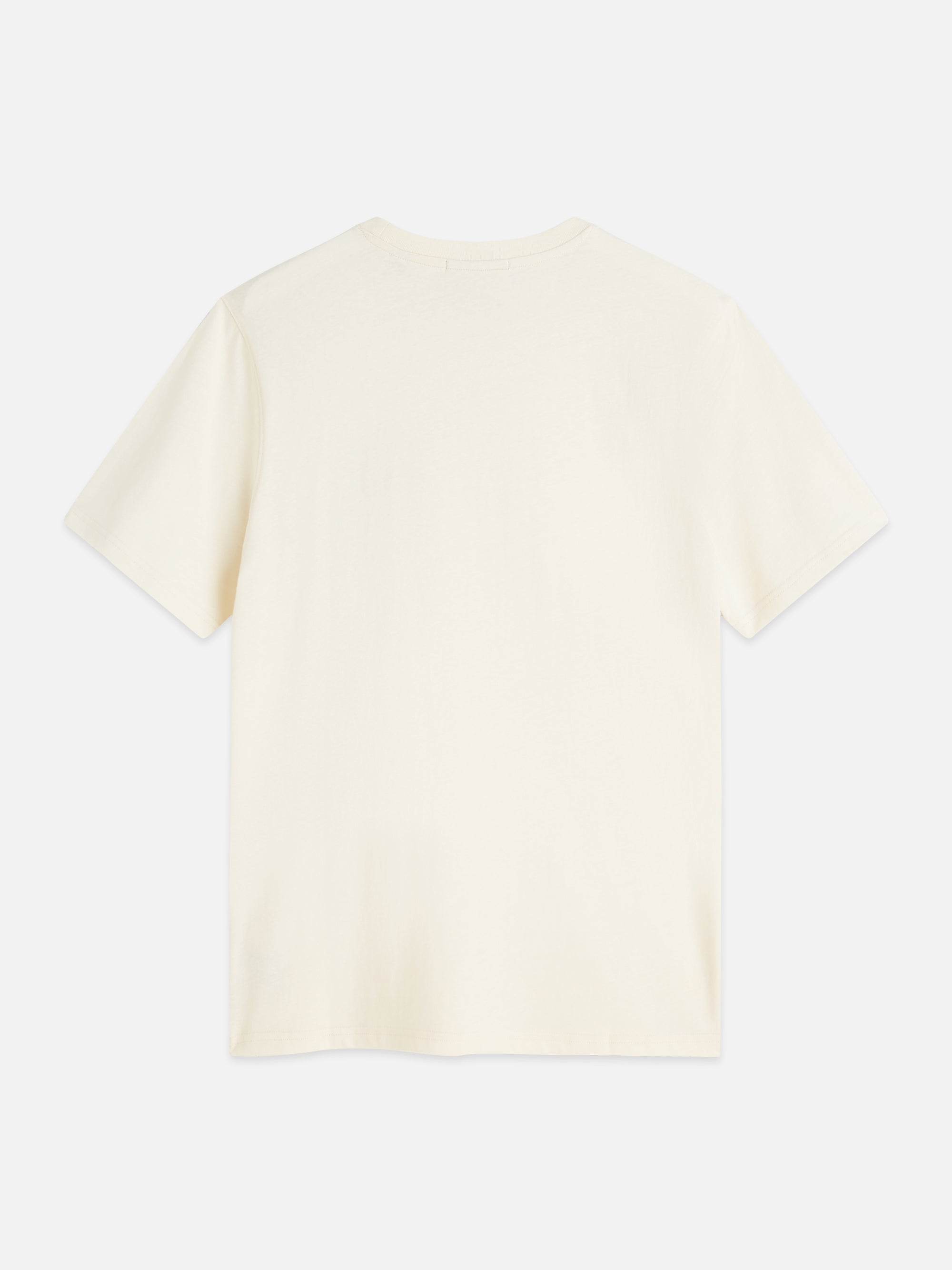 Left Chest Artwork Regular Fit T-Shirt - Eggnog