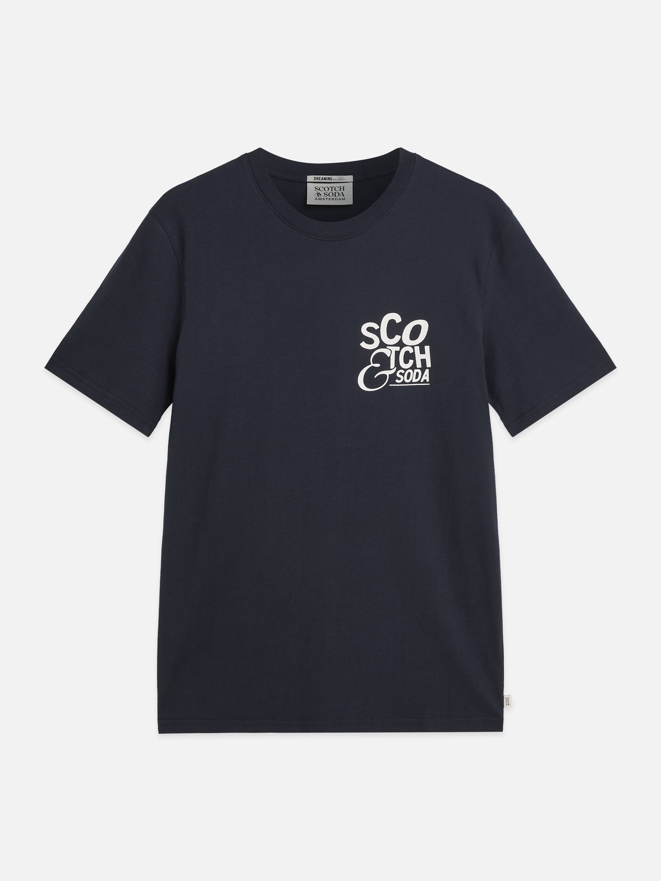 Left Chest Artwork Regular Fit T-Shirt - Sky Captain