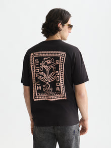 Front And Back Artwork Relaxed Fit T-Shirt - Meteorite