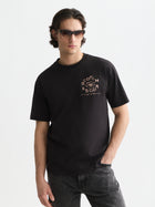 Front And Back Artwork Relaxed Fit T-Shirt - Meteorite