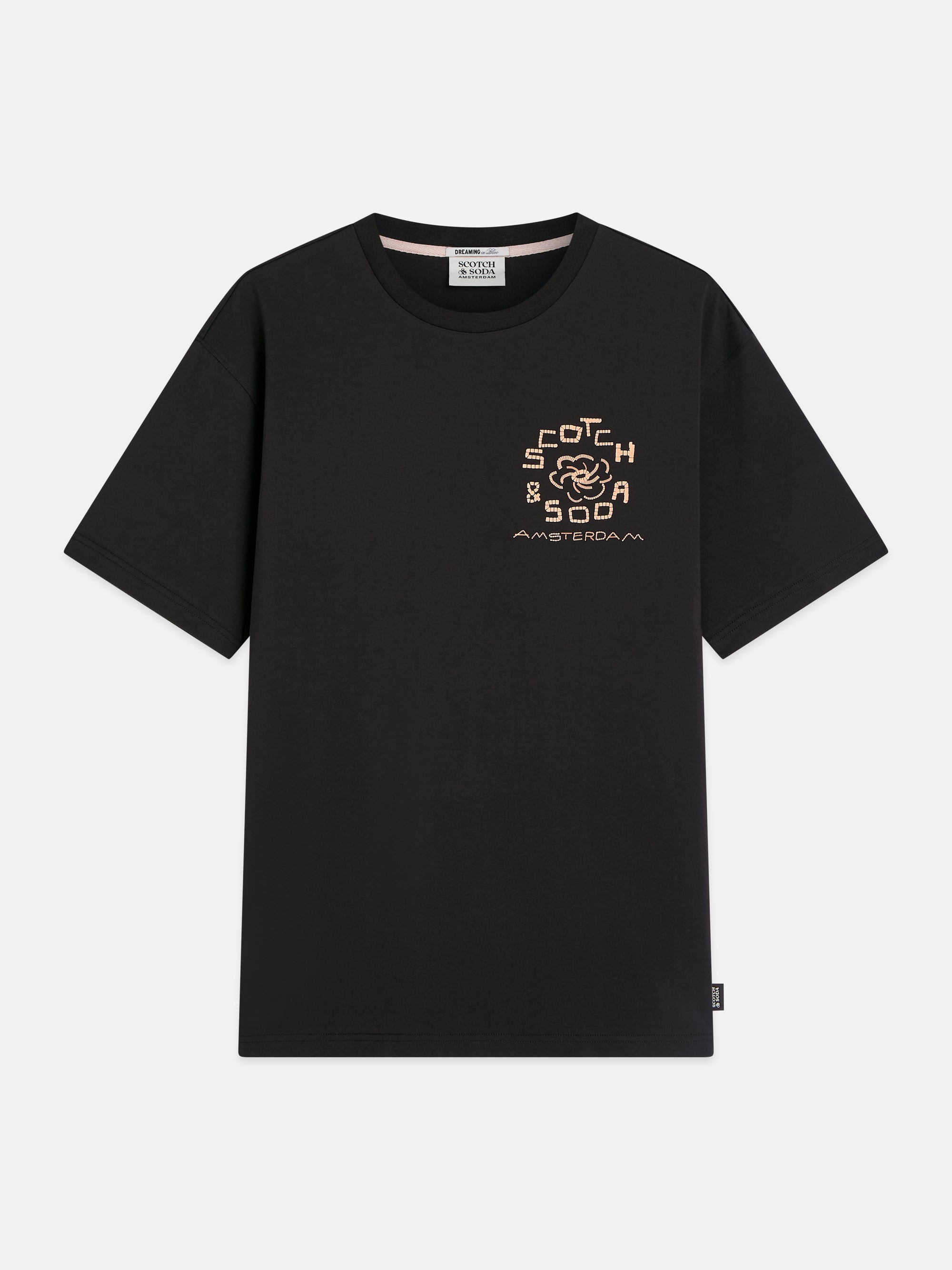 Front And Back Artwork Relaxed Fit T-Shirt - Meteorite