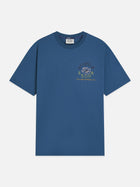 Front And Back Artwork Relaxed Fit T-Shirt - Ensign Blue
