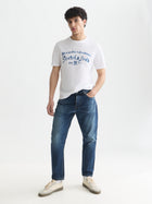 Front Artwork Regular Fit T-Shirt - Bright White