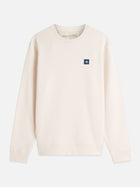 Seasonal Core Logo Badge Regular Fit Sweatshirt - Eggnog