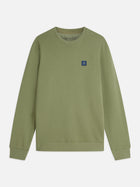 Seasonal Core Logo Badge Regular Fit Sweatshirt - Oil Green