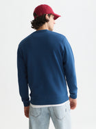 Seasonal Core Logo Badge Regular Fit Sweatshirt - Ensign Blue
