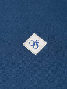 Seasonal Core Logo Badge Regular Fit Sweatshirt - Ensign Blue