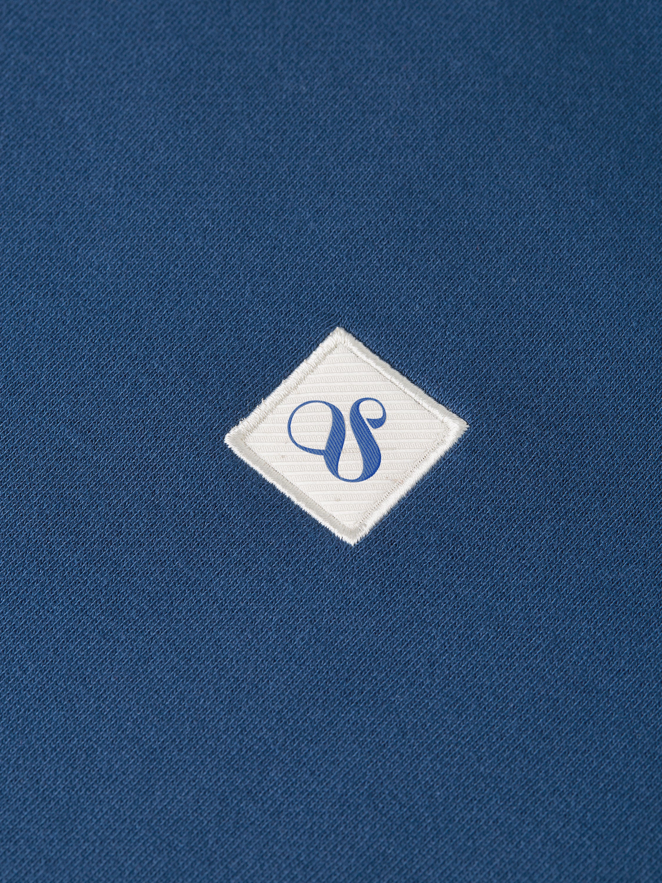 Seasonal Core Logo Badge Regular Fit Sweatshirt - Ensign Blue